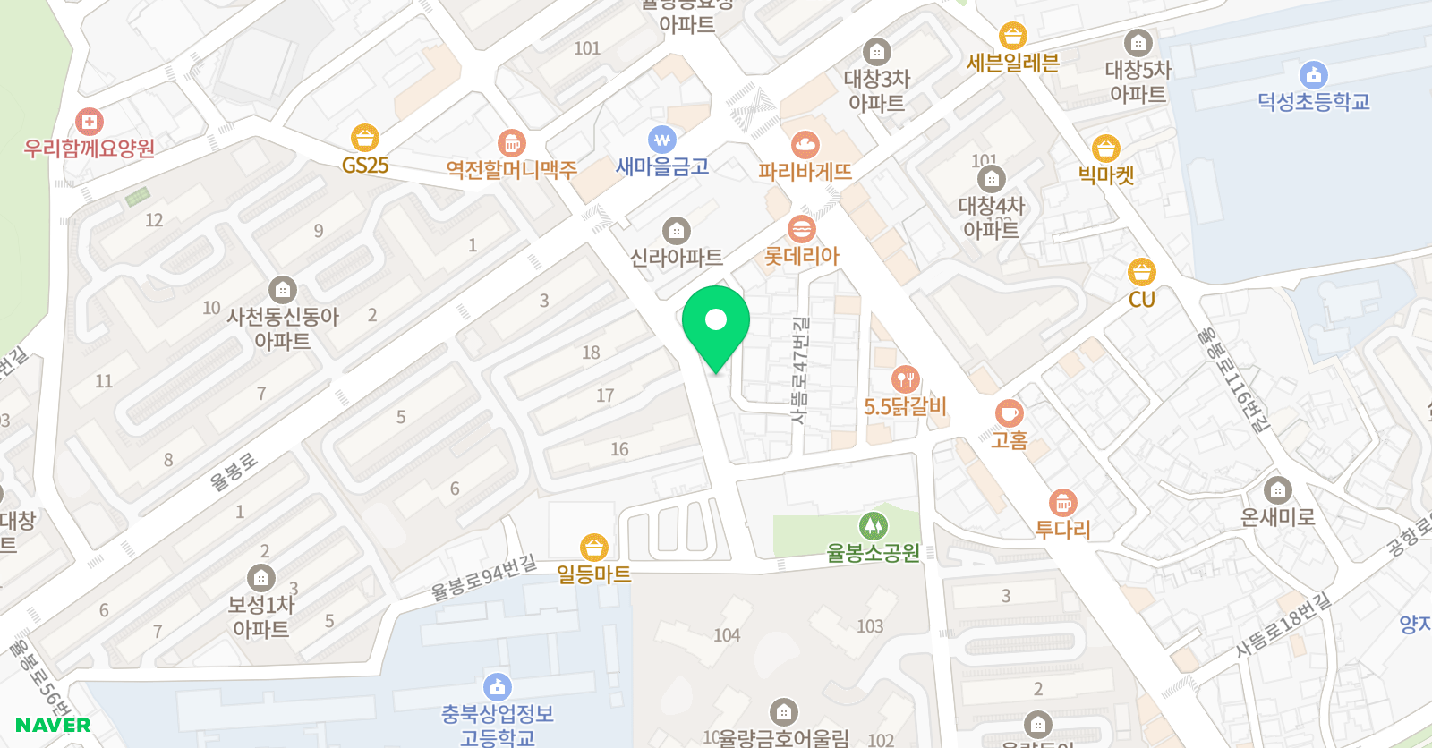 사천탑클래스 학원 위치