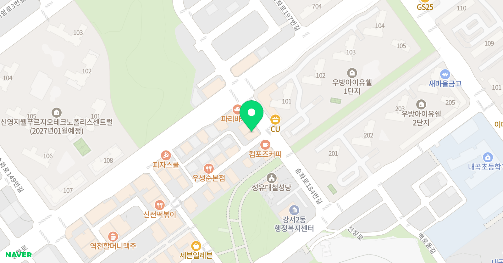 수민 무용학원 위치