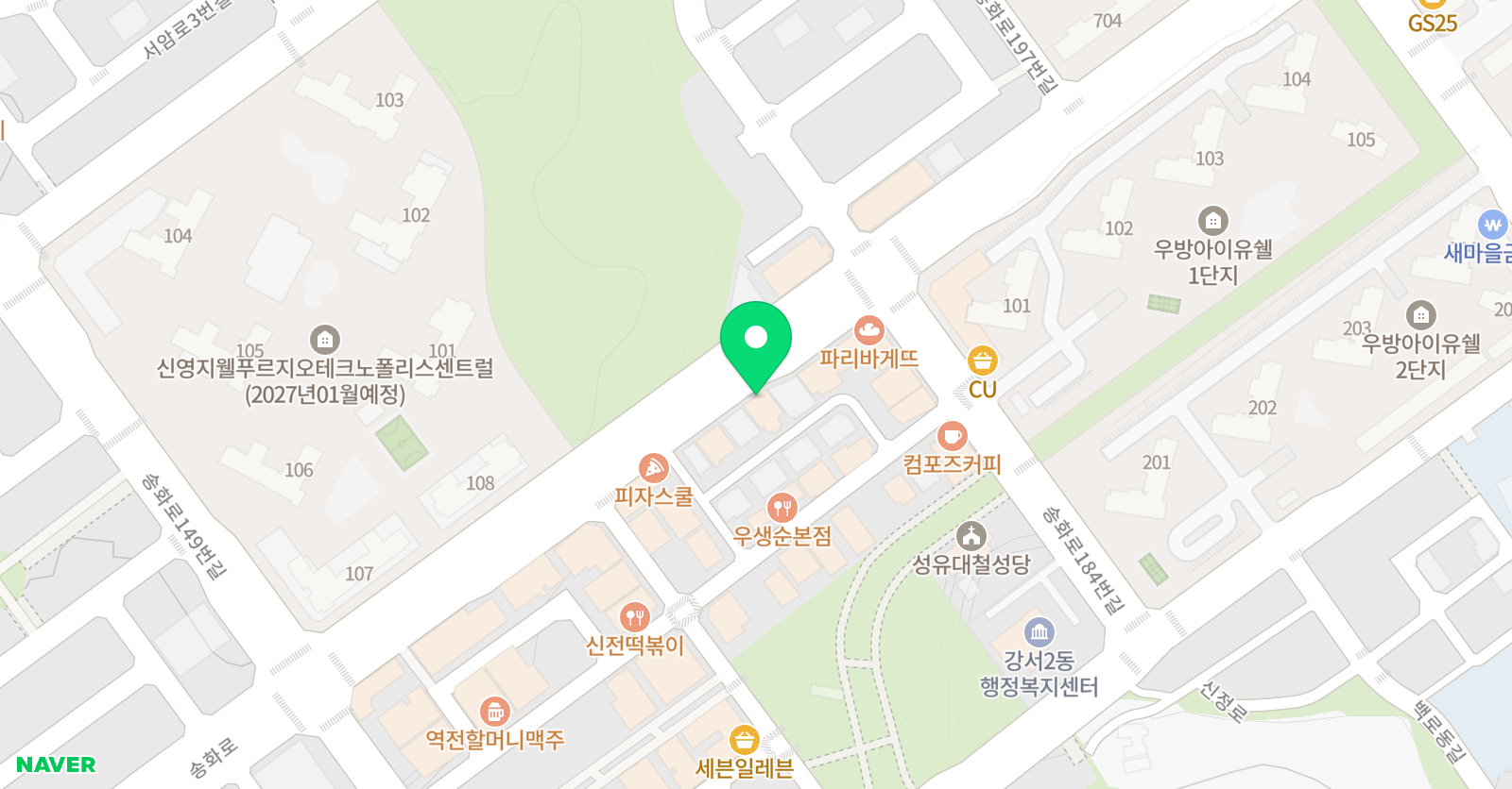 아이비 어학원 위치