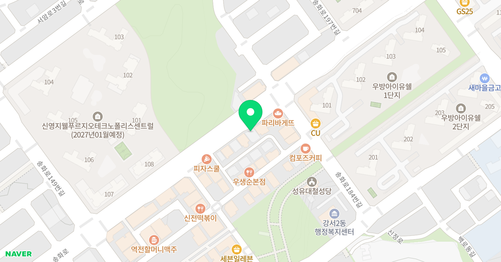 3030 영어학원 위치