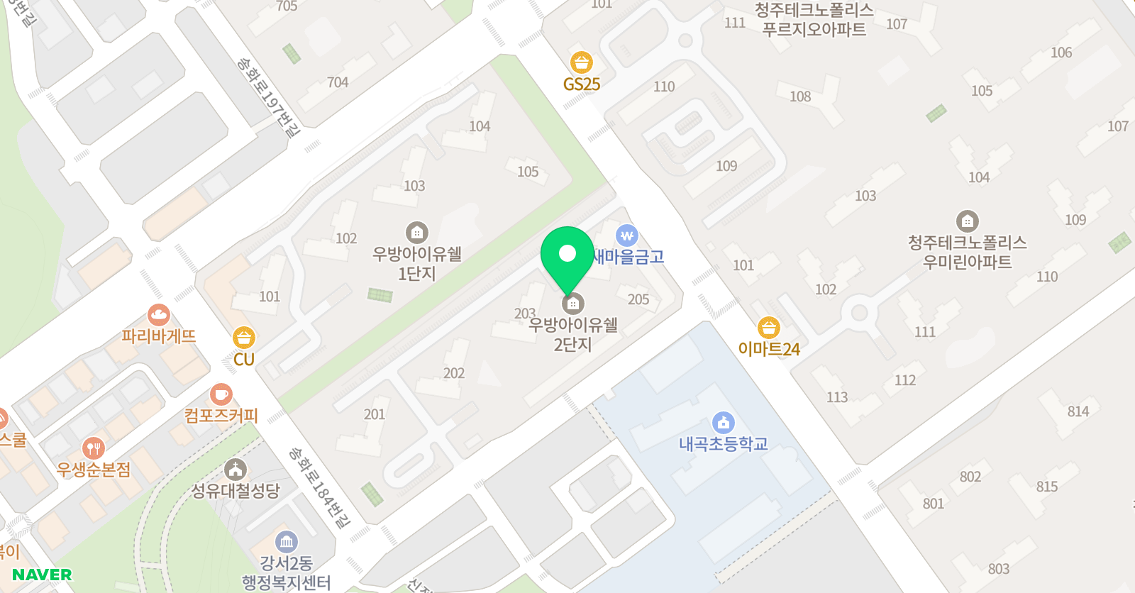 링키영어 테크노 우방아이유쉘점 위치