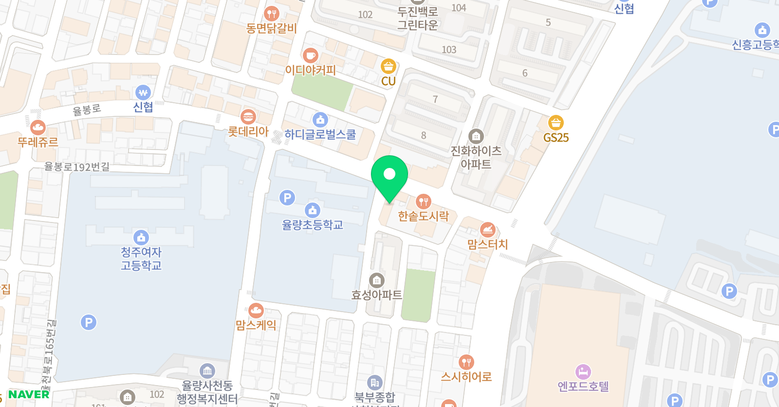탄츠스테이지 무용학원 위치