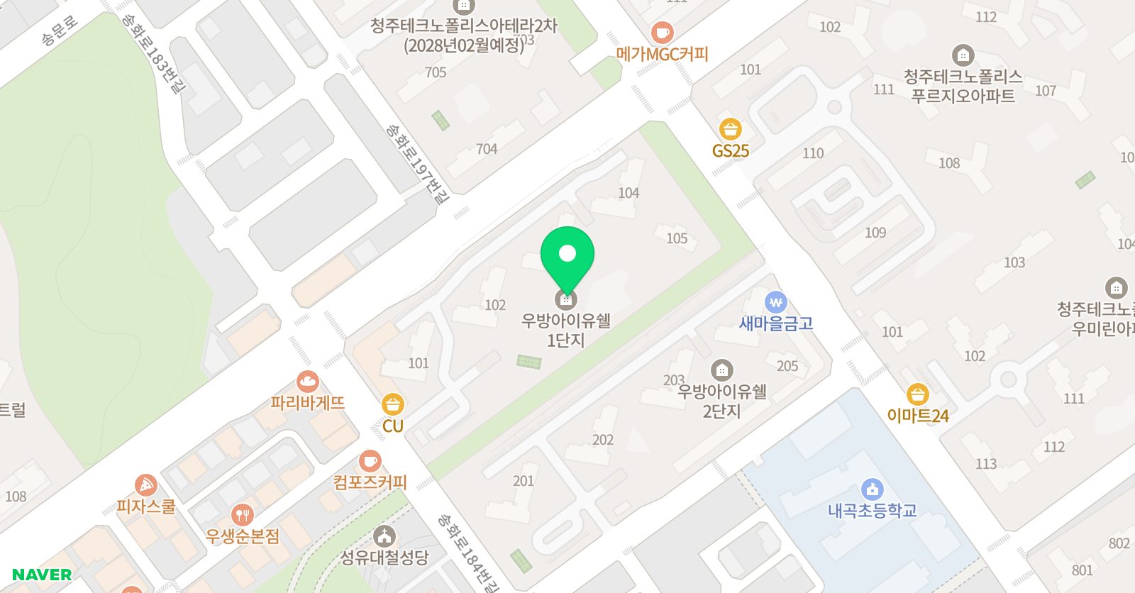 하나 수학 위치