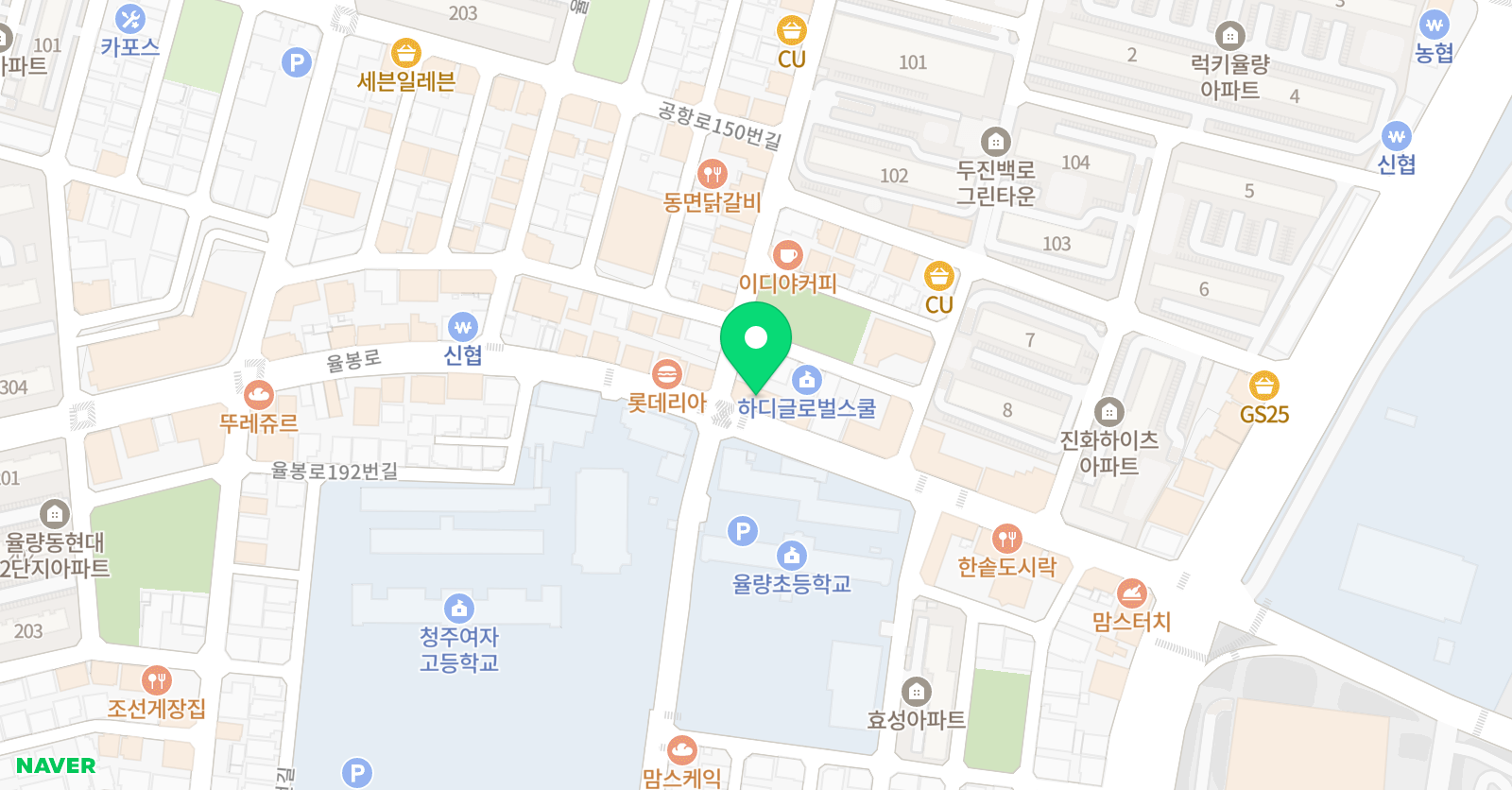 푸르넷 아카데미 황쌤 위치