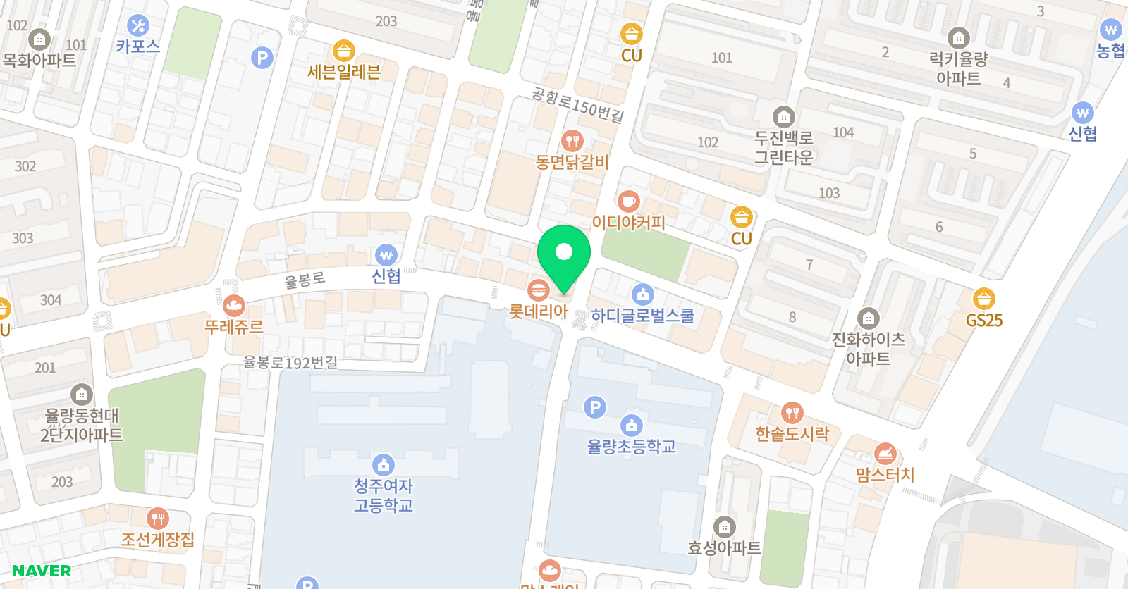 정철어학원 주니어 영꿈캠퍼스 위치