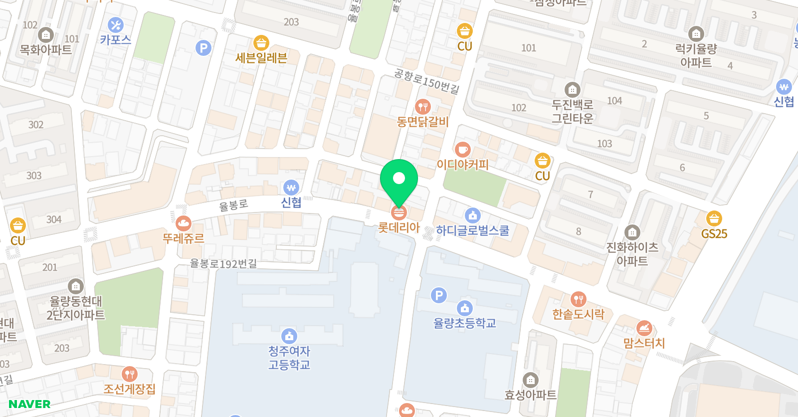 바른합기도 키즈스쿨 위치