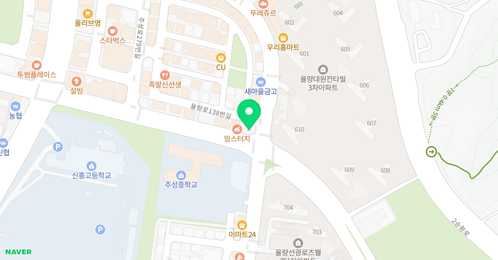 에땅 미술학원 위치