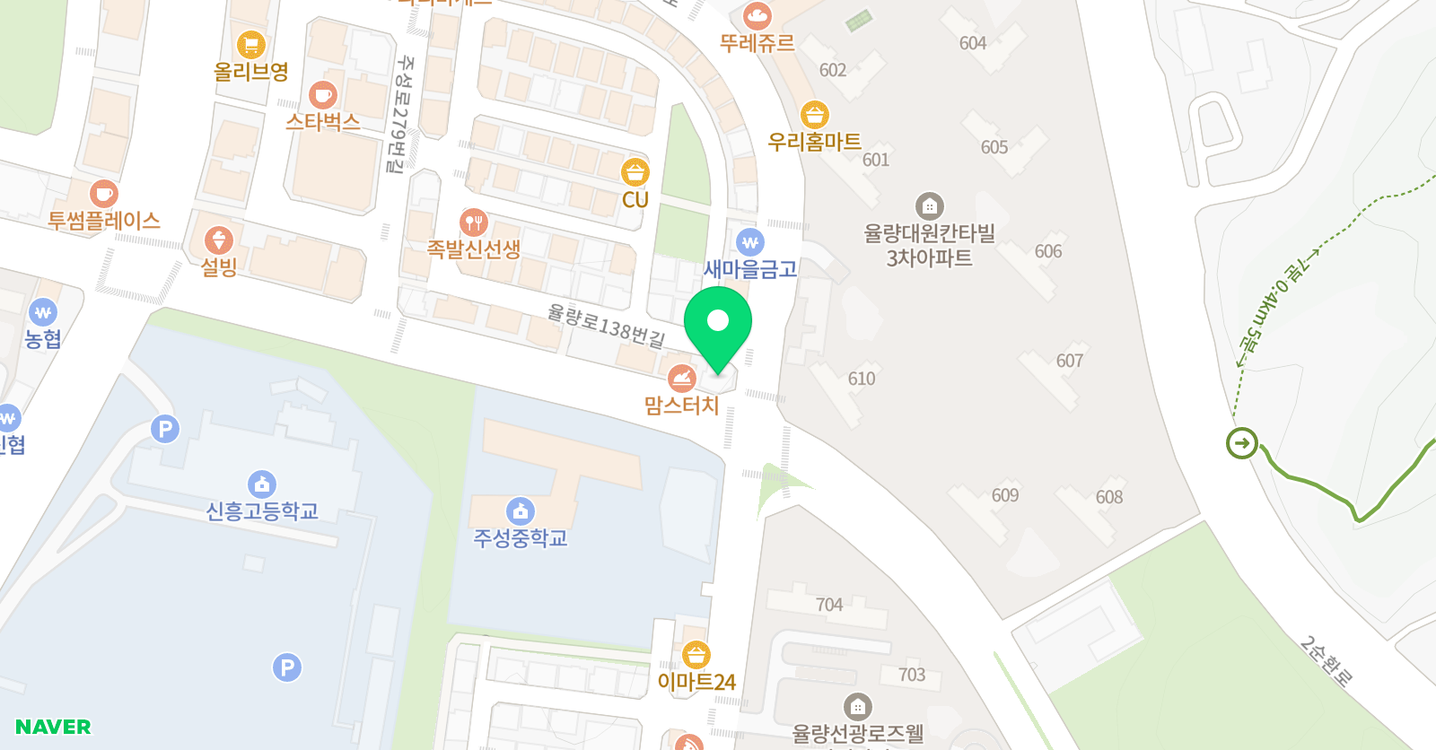클레르 음악학원 위치