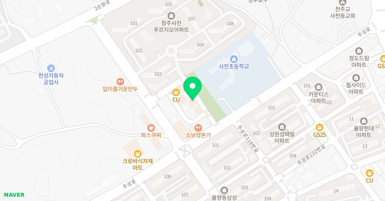 푸르넷 우리공부방 위치