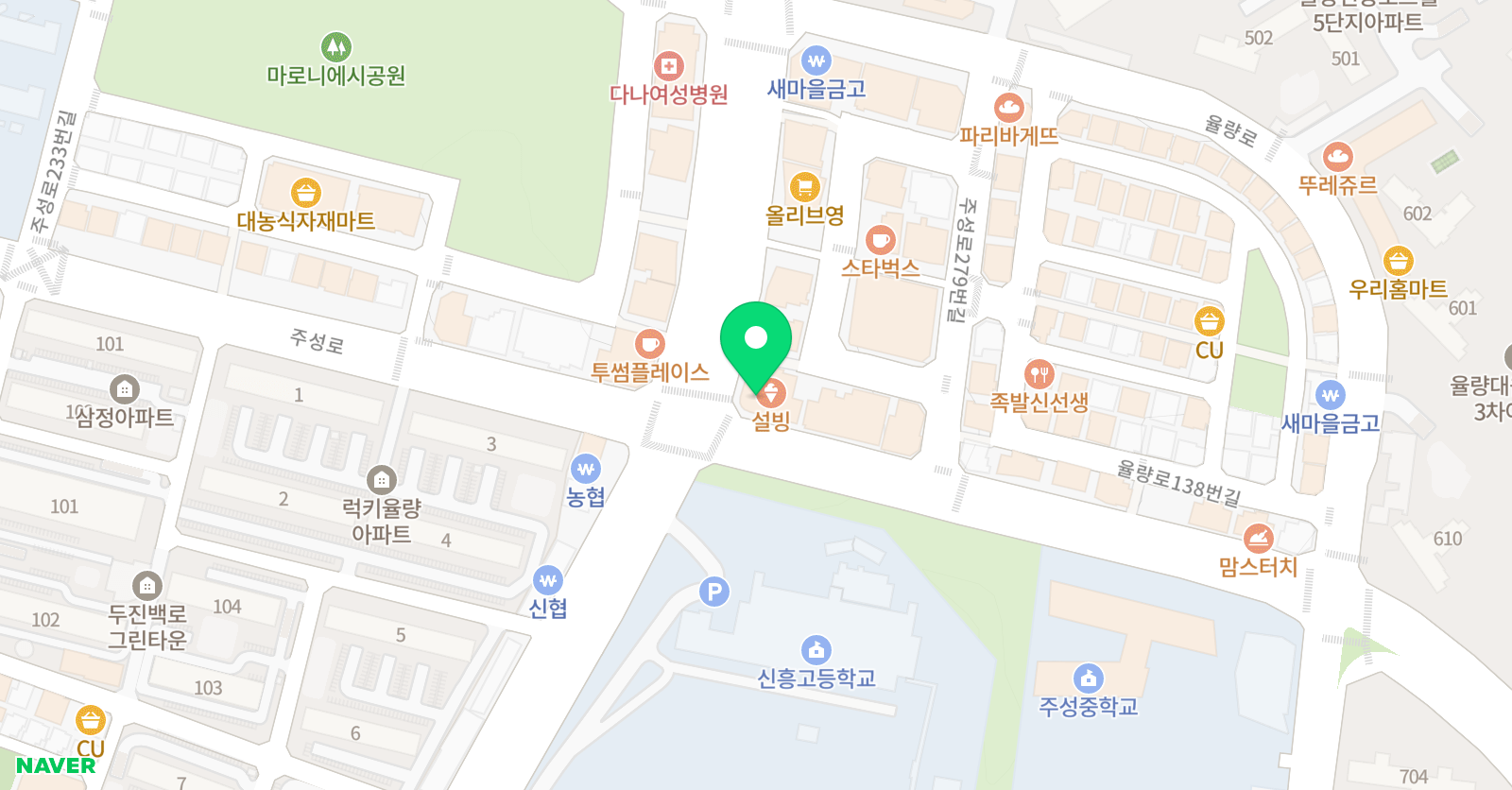 탑클래스 학원 위치