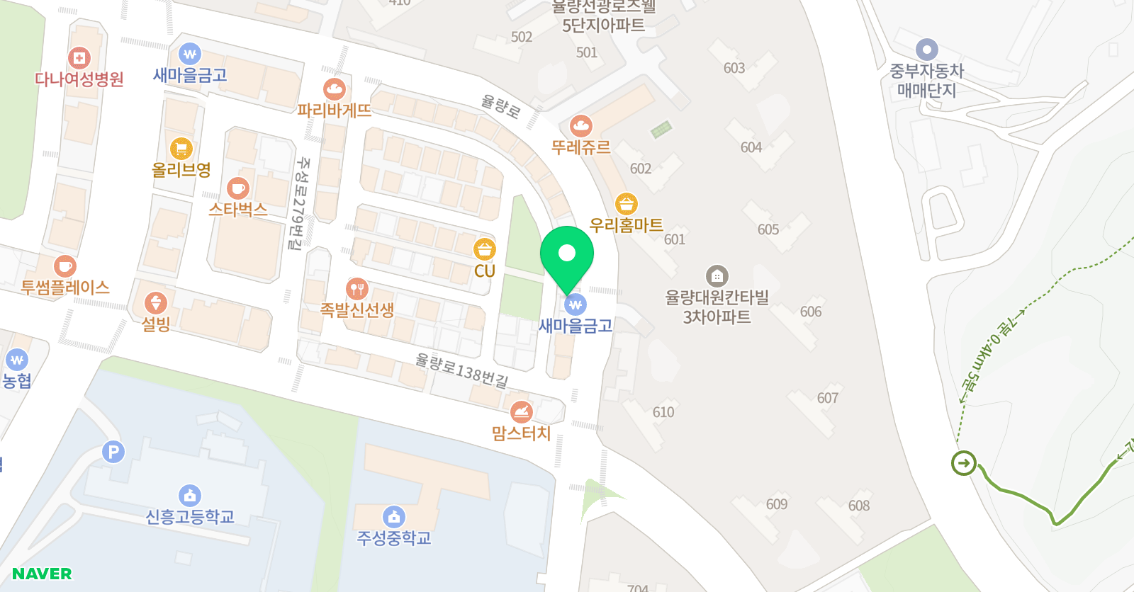 이담 수학 위치