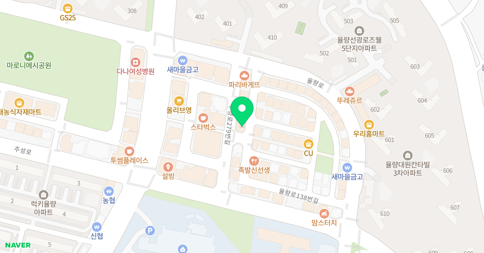 리드앤톡 이현어학원 위치