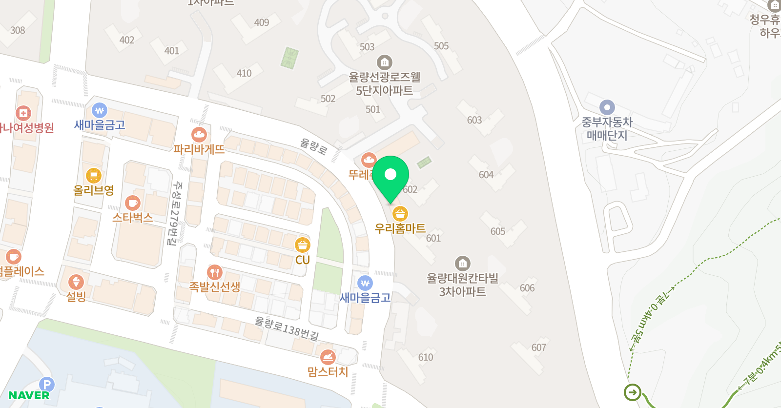 칸타빌레 음악교습소 위치