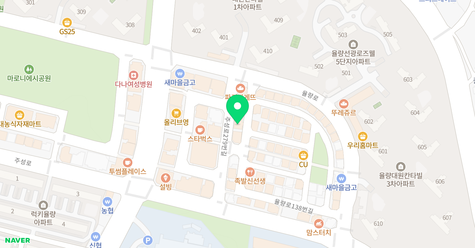 칸타빌 음악학원 위치