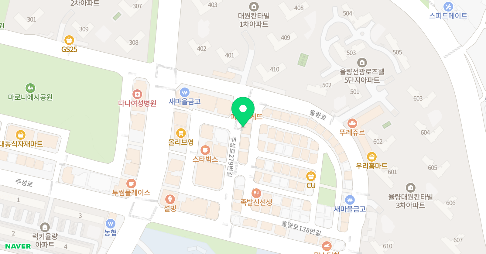 그라시아 발레무용학원 위치