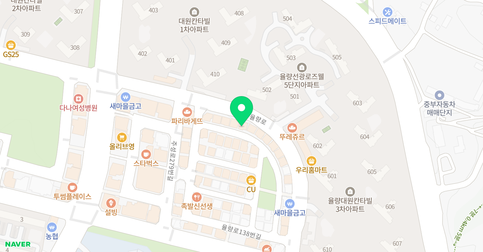 이쌤 SMART주산암산 위치