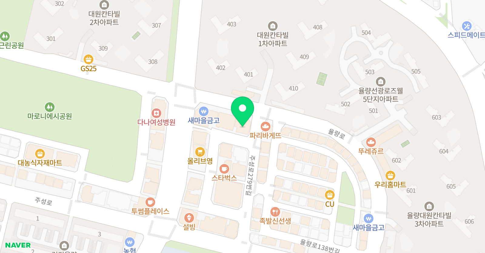 아이매쓰에듀 수학학원 위치