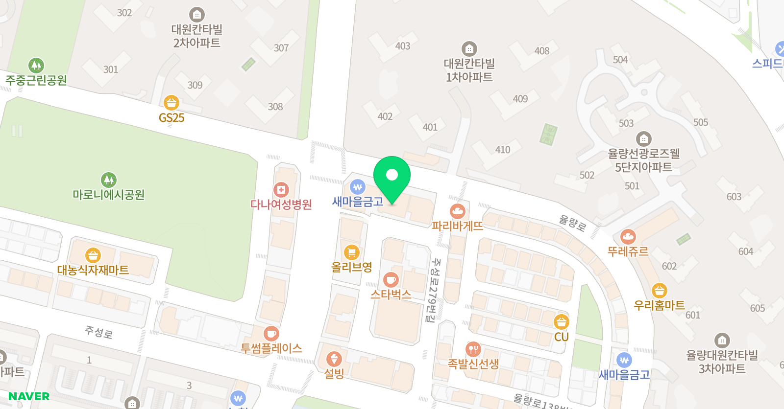 주성 도미솔음악학원 위치
