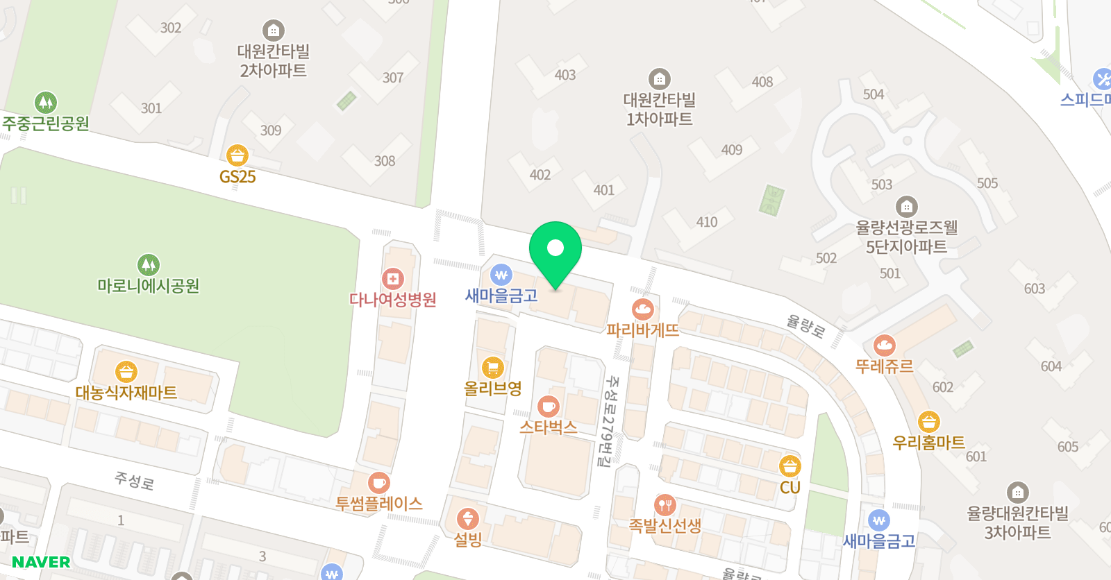 필아트 미술 청주주성교육센터 위치