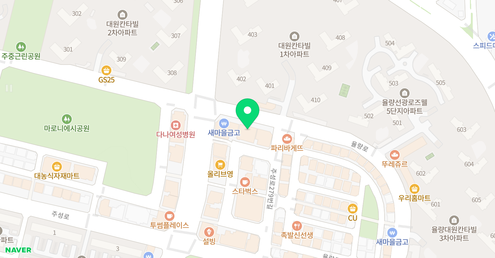 엠베스트 학원 위치