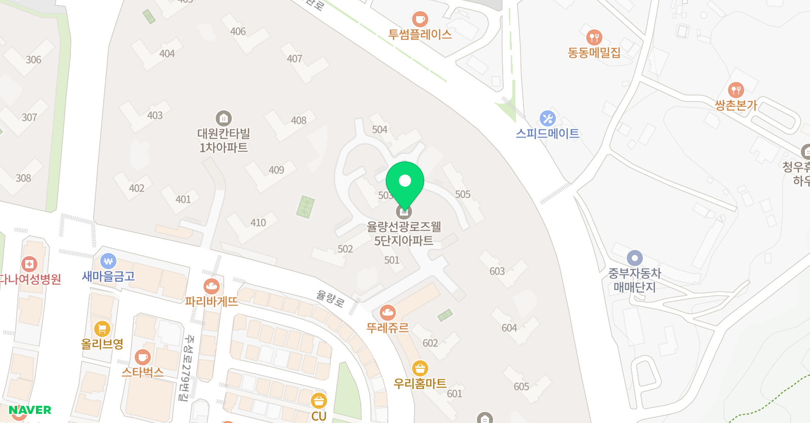 은쌤수학교습소 위치