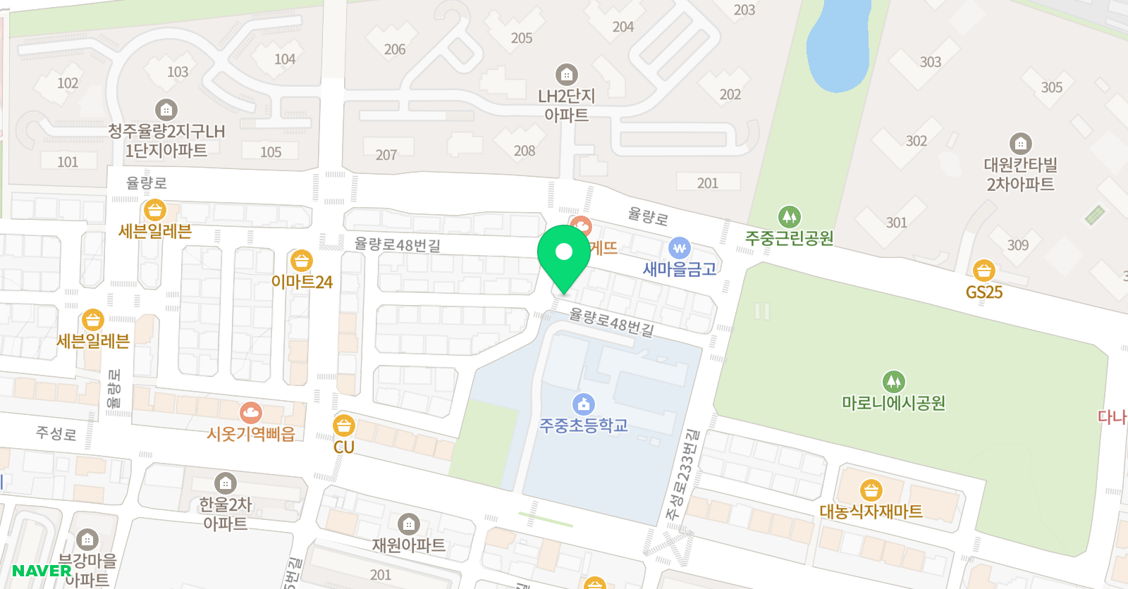 푸르넷 현영샘 위치