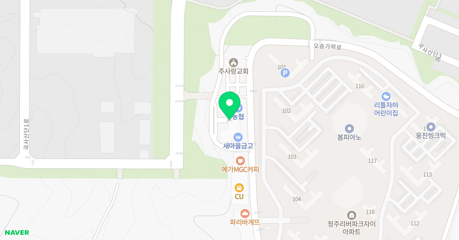 윤선생우리집앞 영어교실 옥산자이 영어교습소 위치