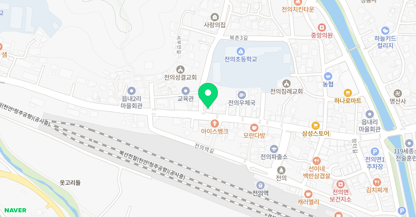 GNB 영어전문학원 위치