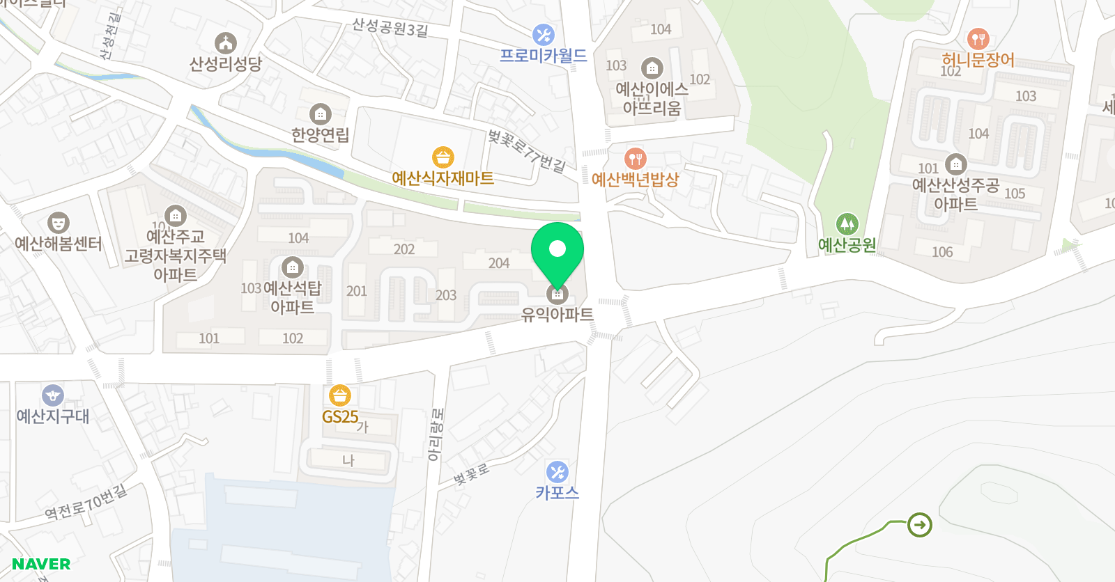 스마트 해법수학 예산 석탑교실 위치