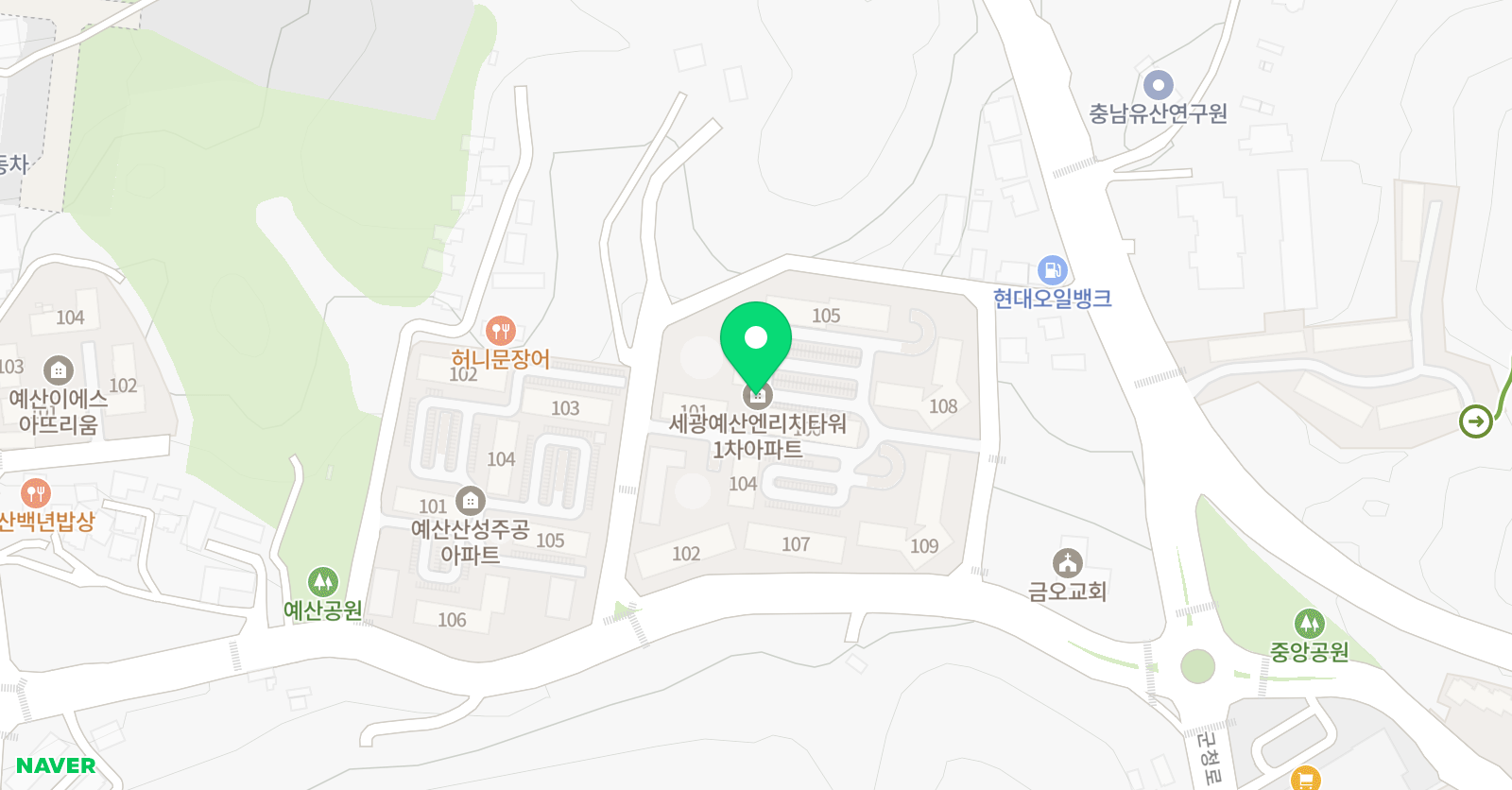 리드인 예산산성2호점 위치