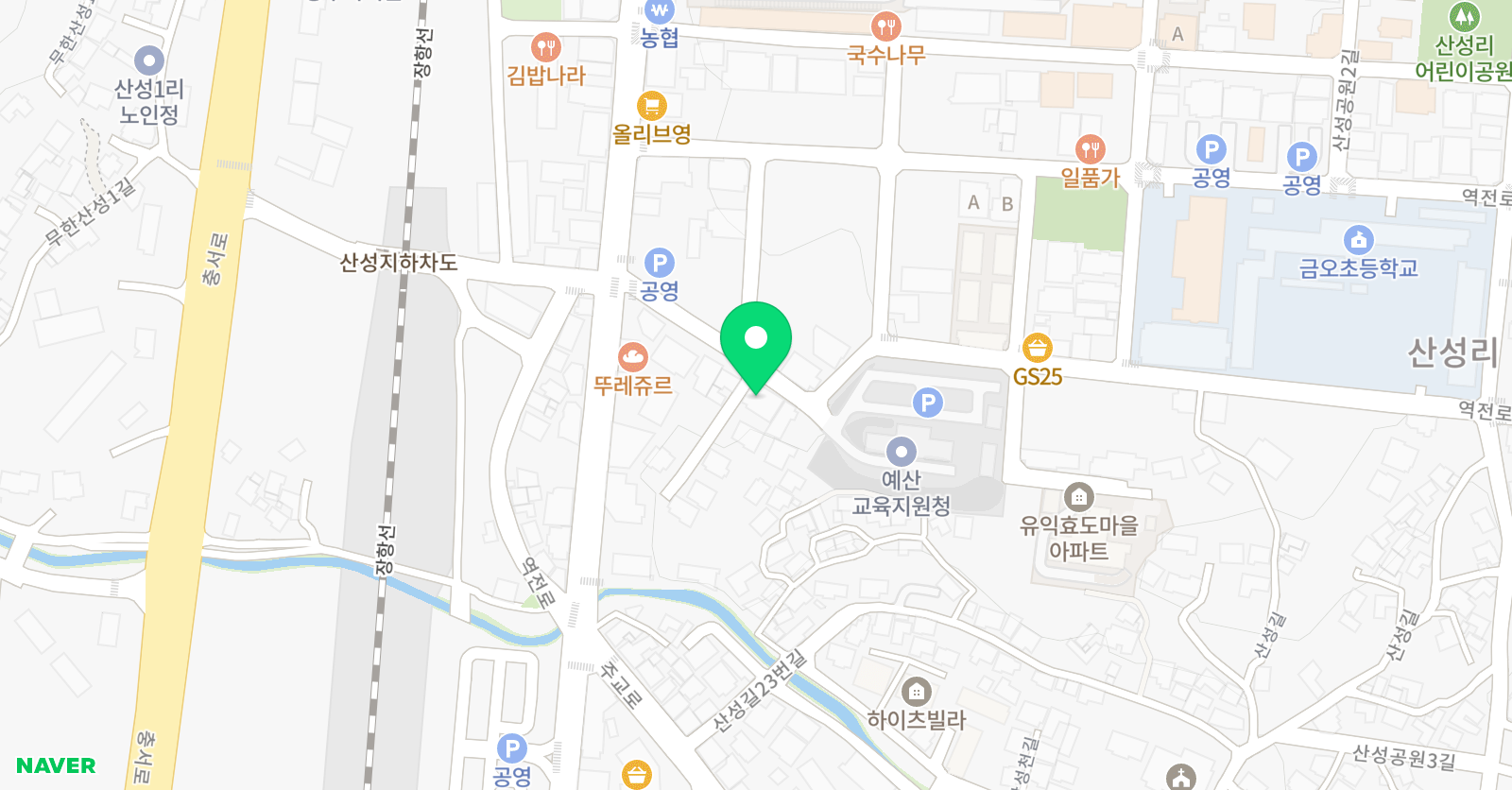 피카소 미술학원 위치