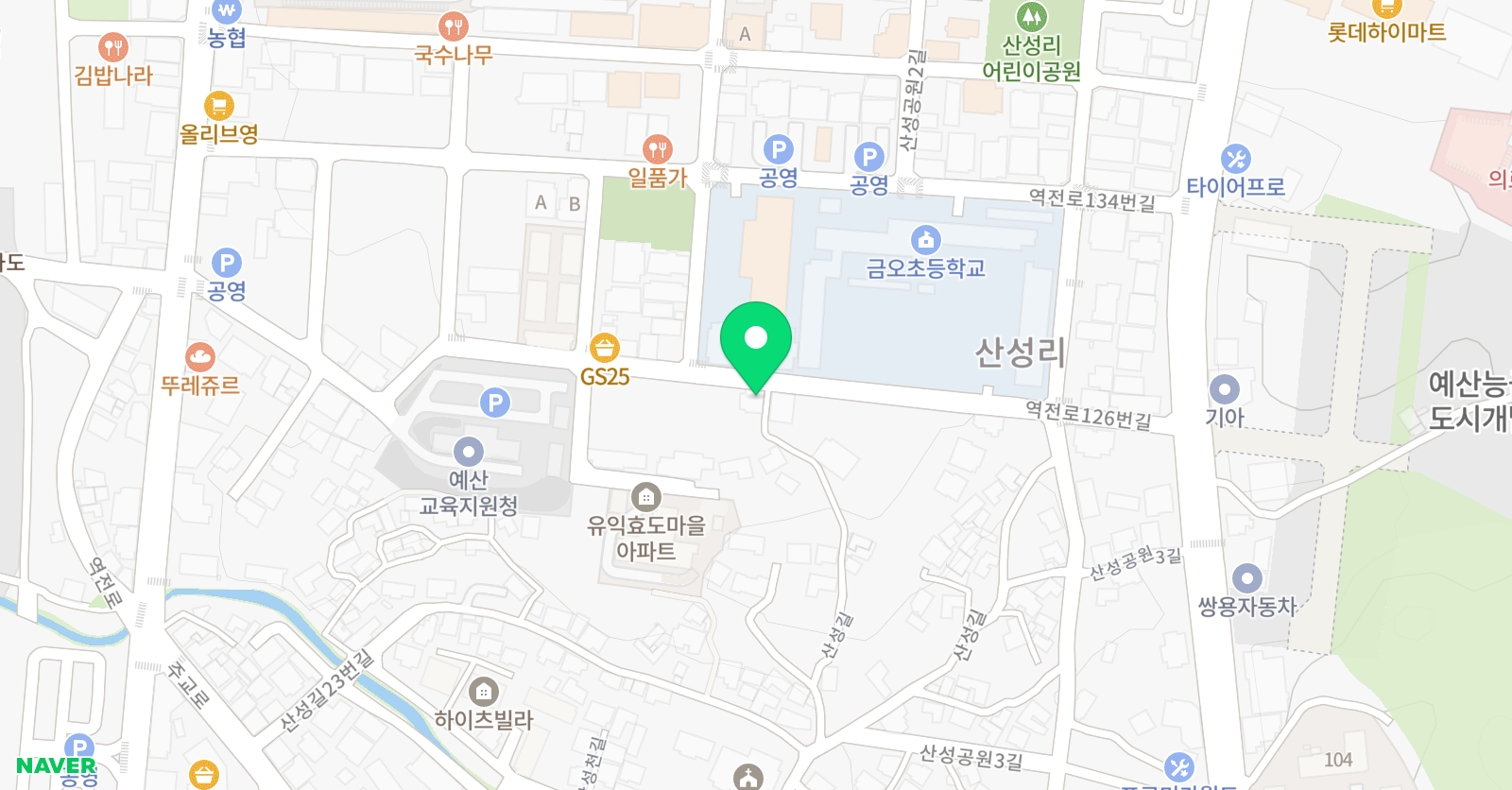 뮤즈 음악학원 위치
