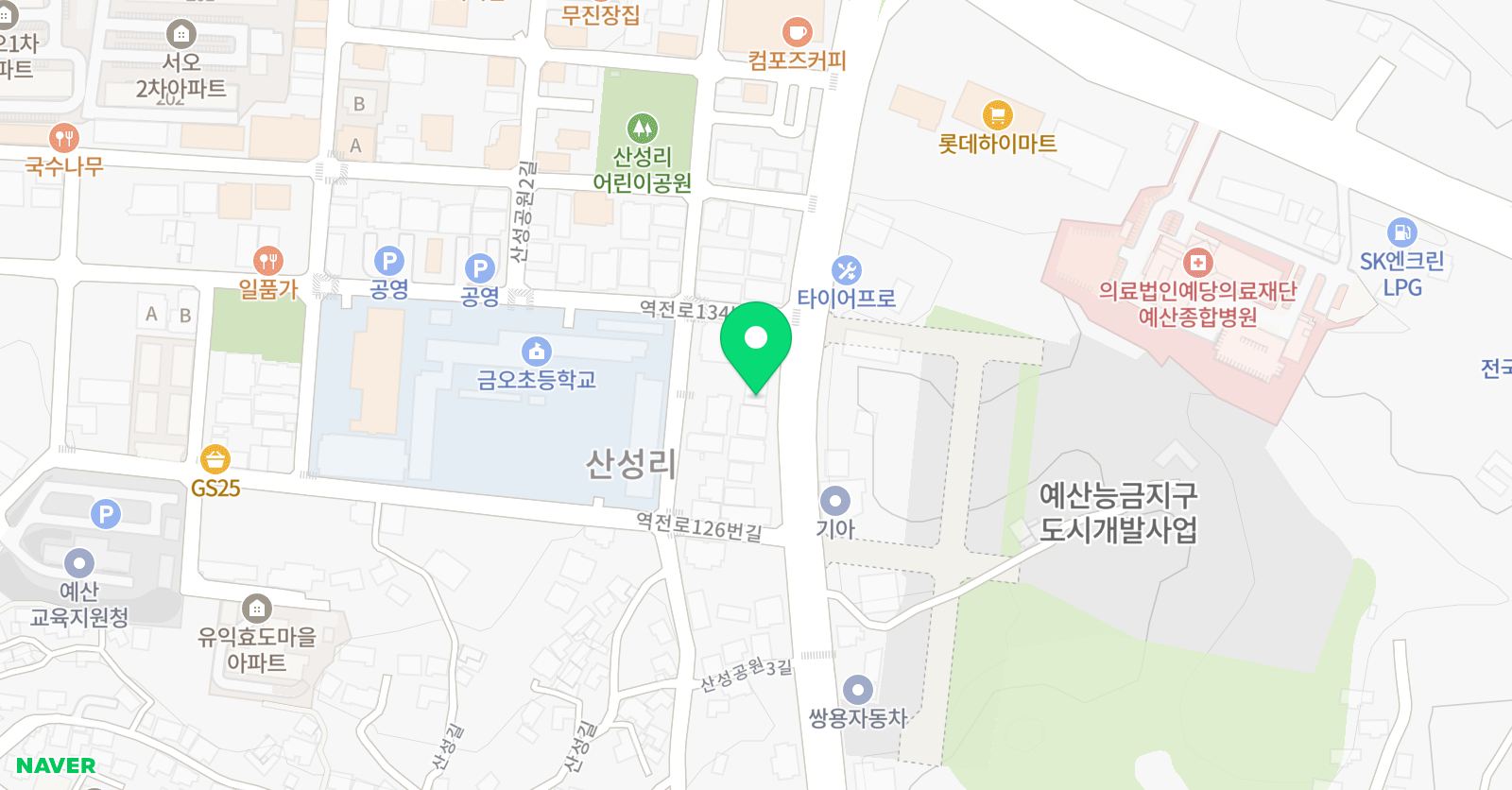시편23 음악전문학원 위치