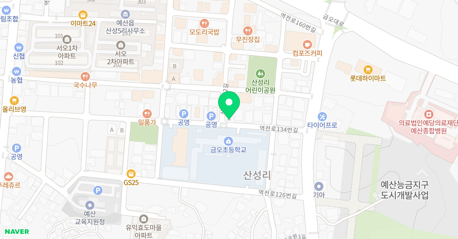 어린 음악대 금오원 위치