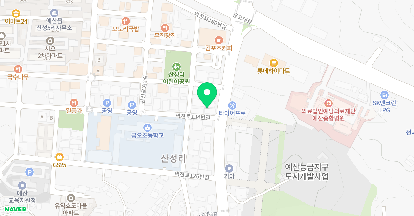 잉글리쉬무무 예산제1학습관 위치