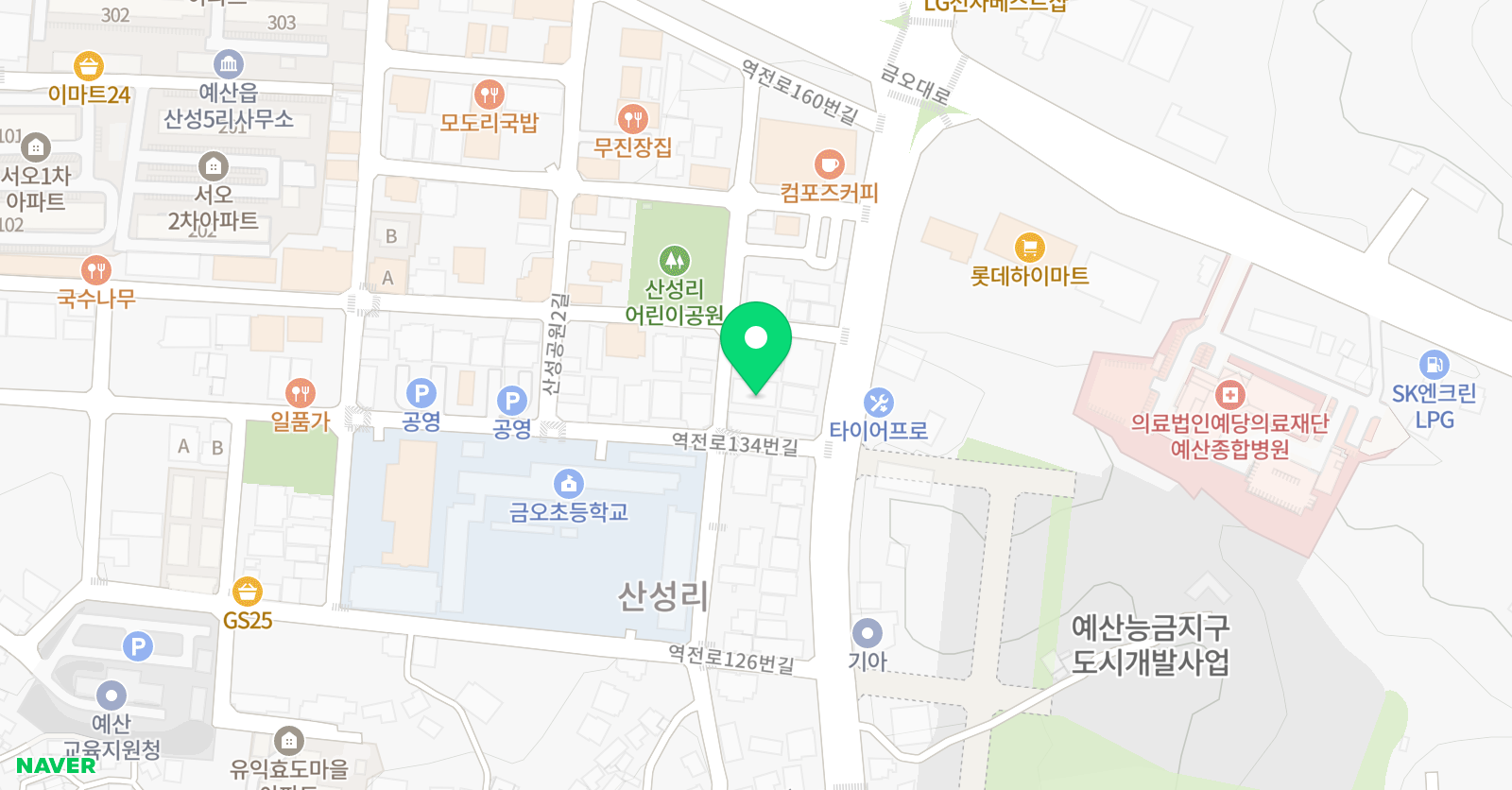 에듀원 학원 위치