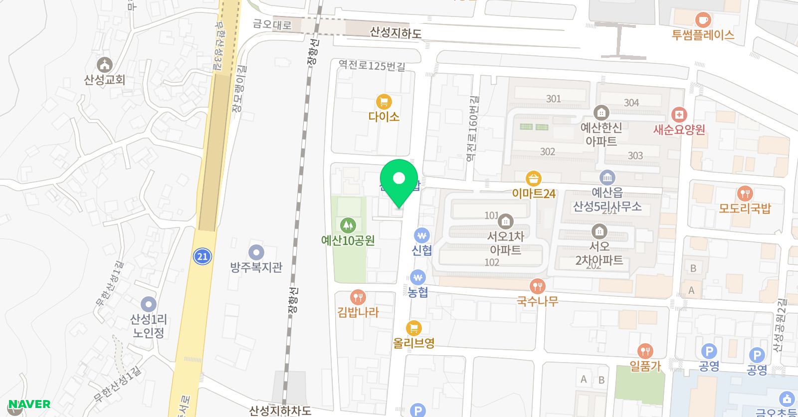 현주쌤 학원 위치
