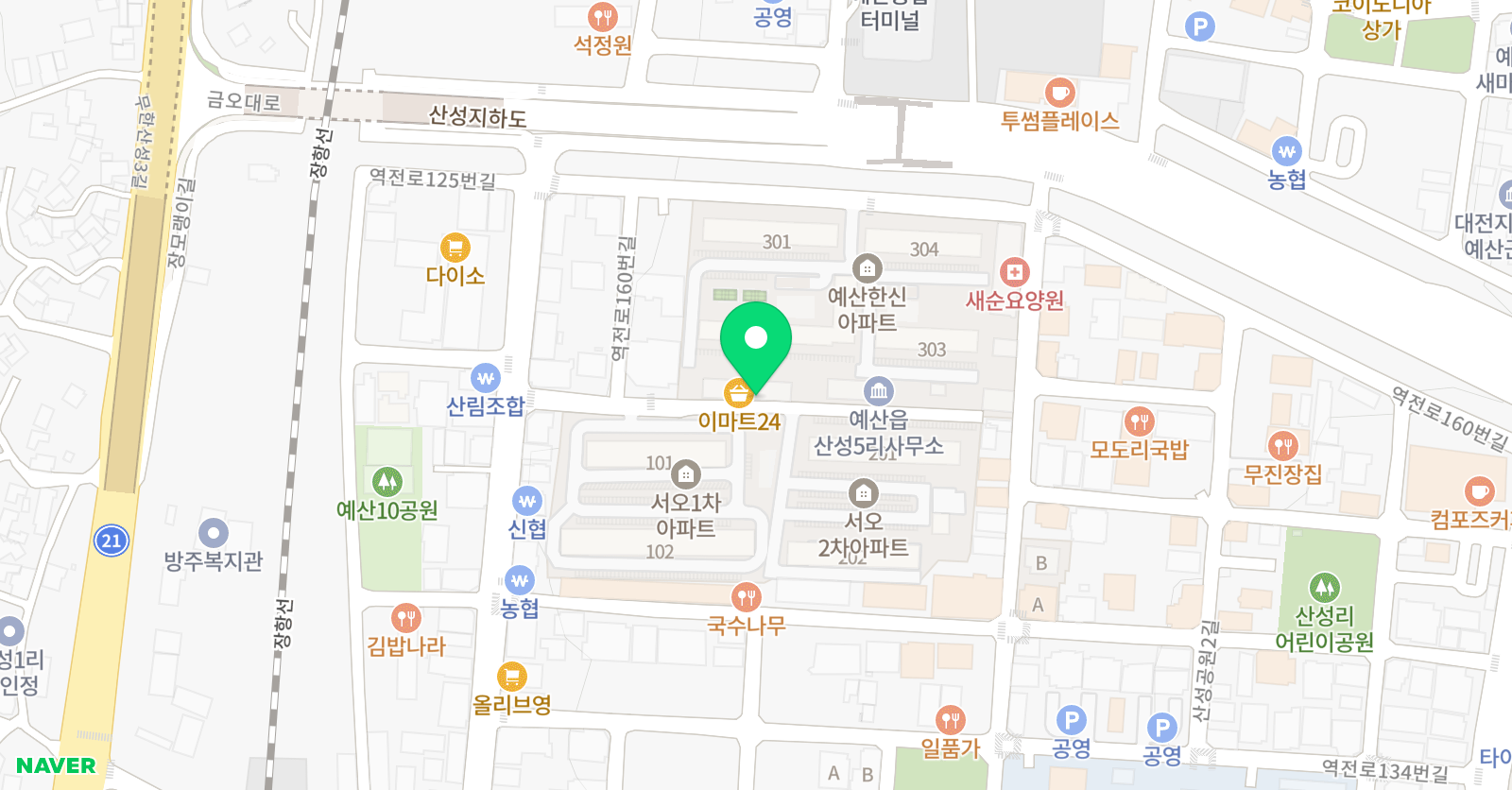 참멋 태권도장 위치