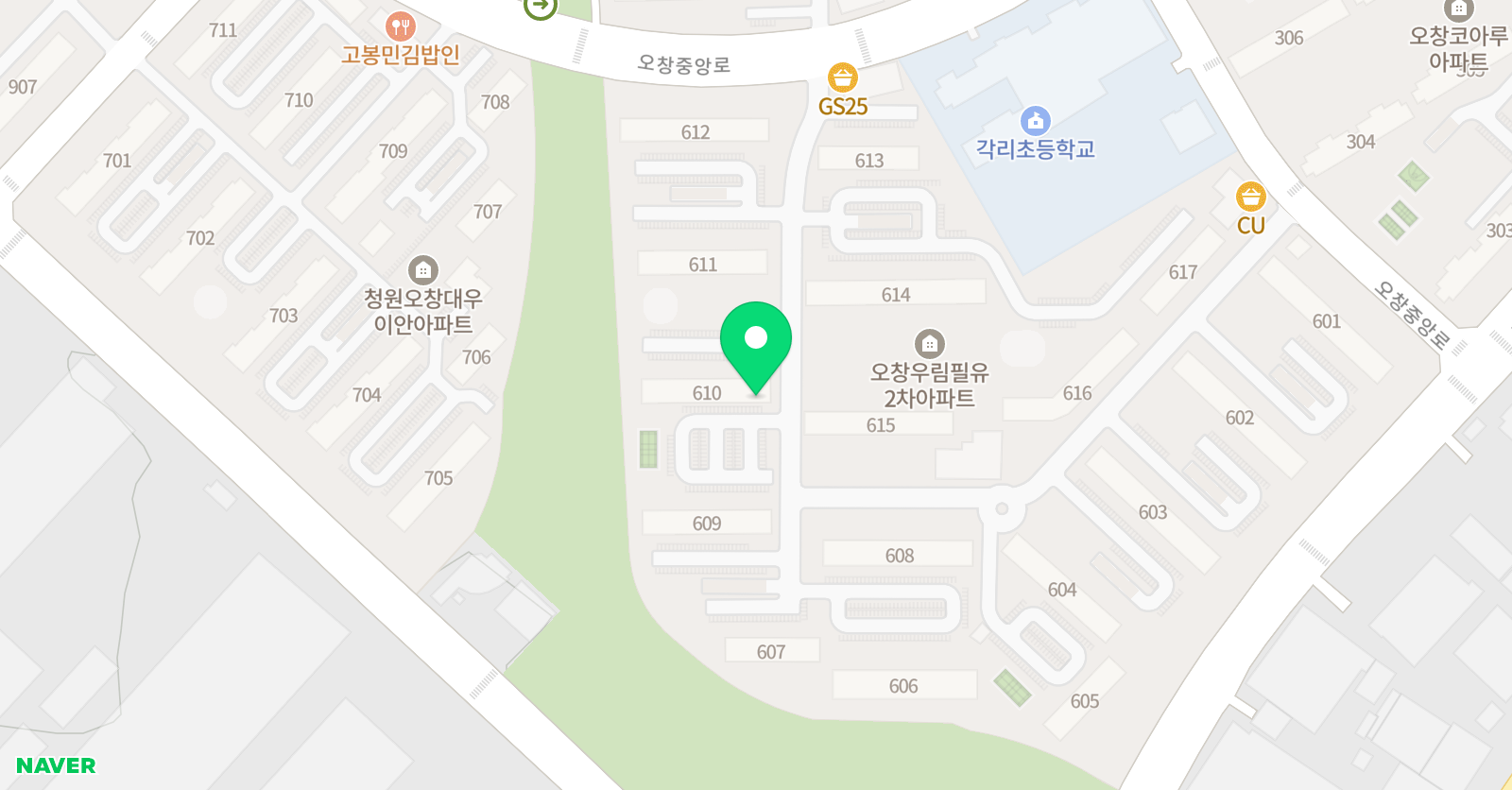 Sam샘 영어 학습코칭센터 위치