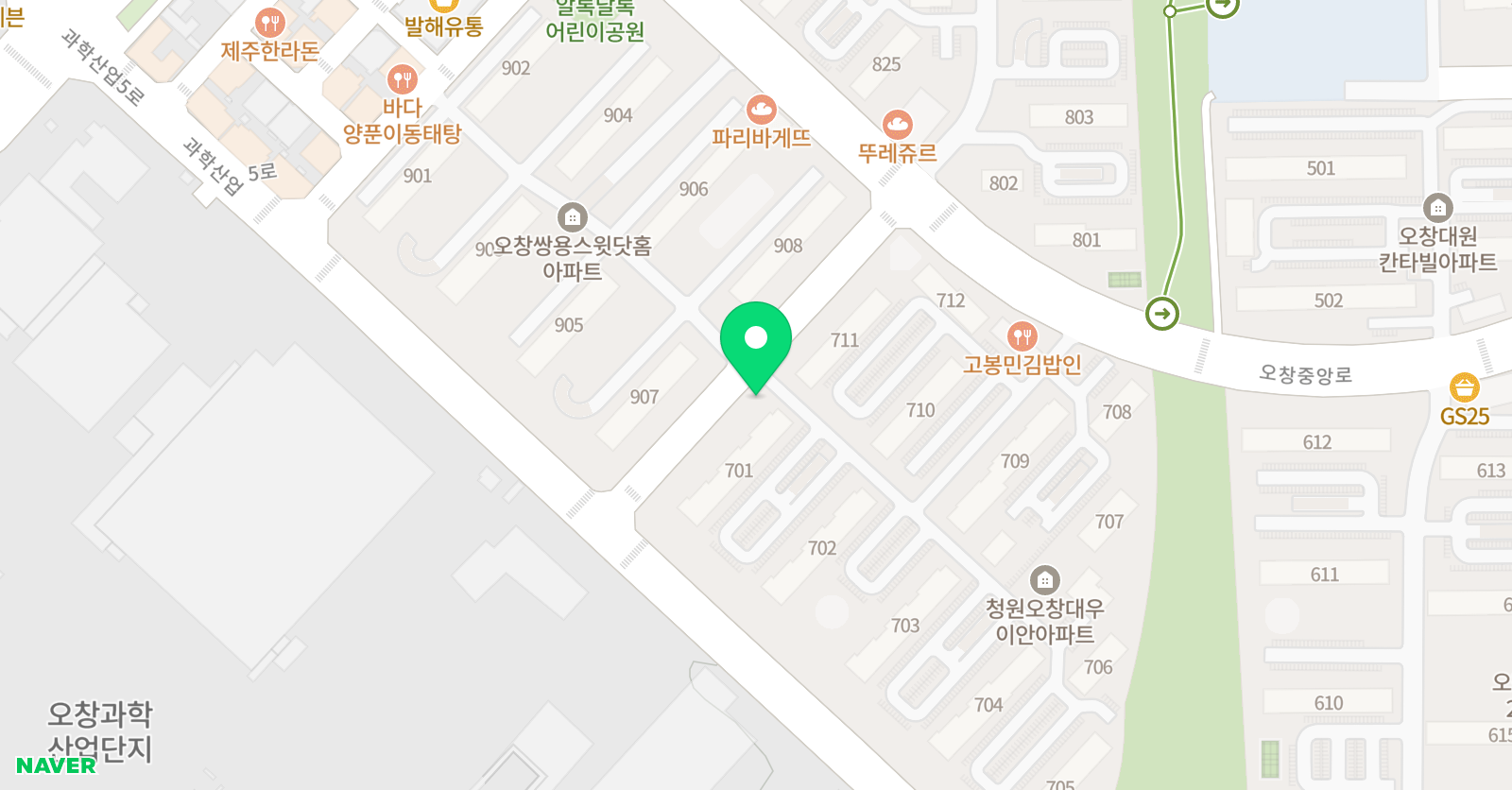 1등급 학원 위치