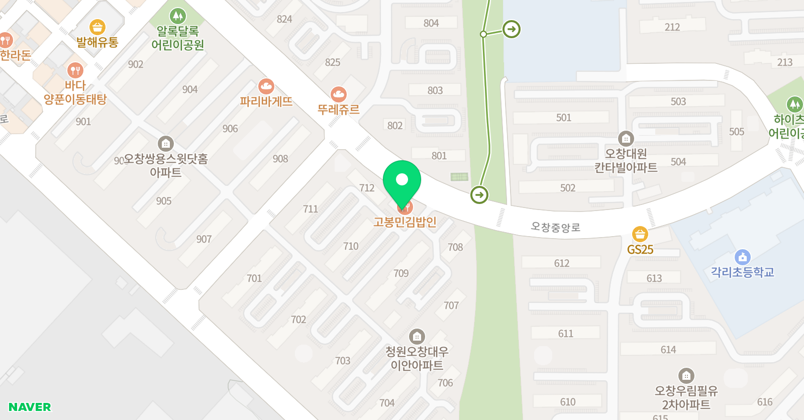 퍼스트 수학학원 위치