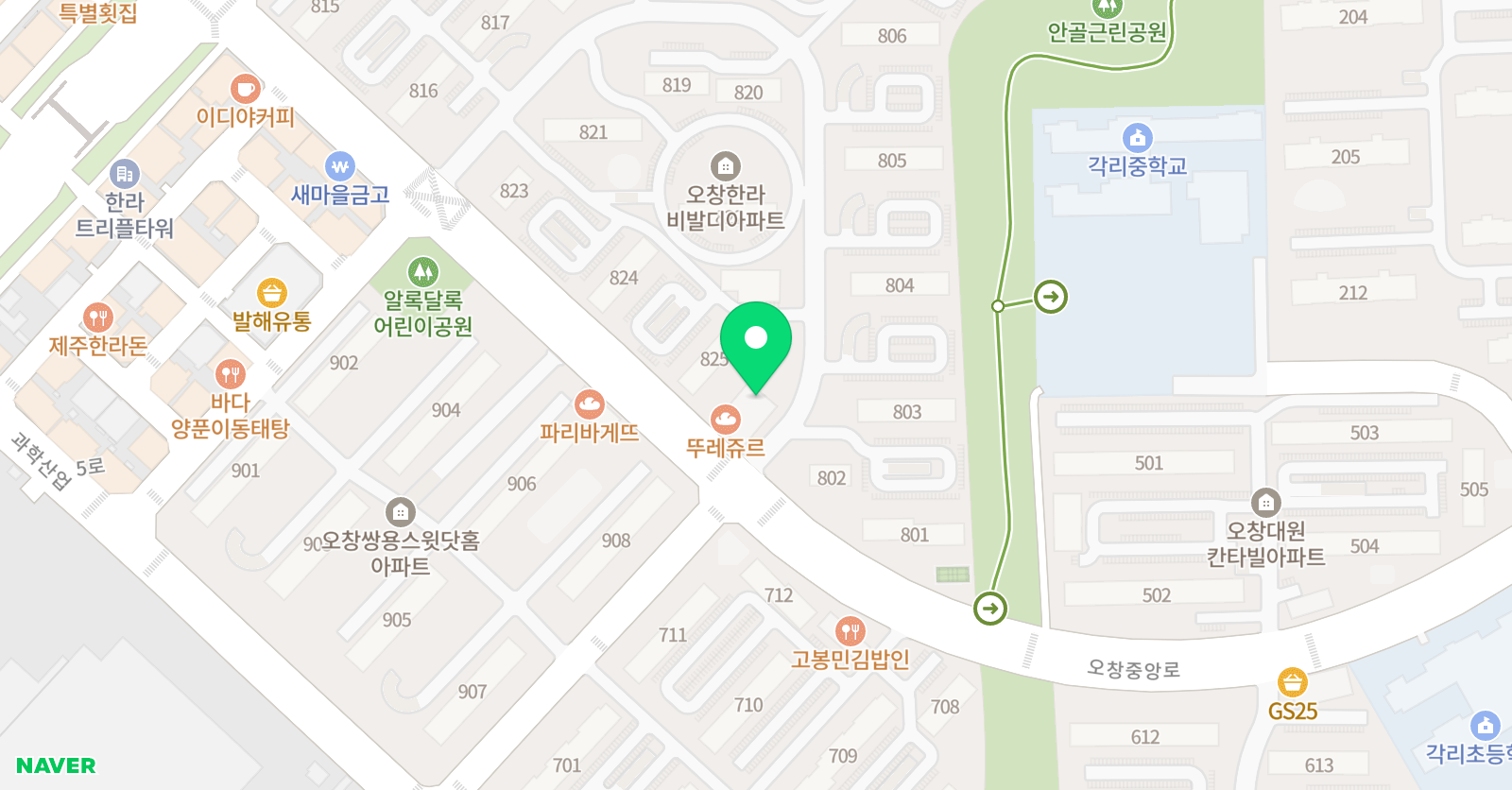 비발디 음악학원 위치