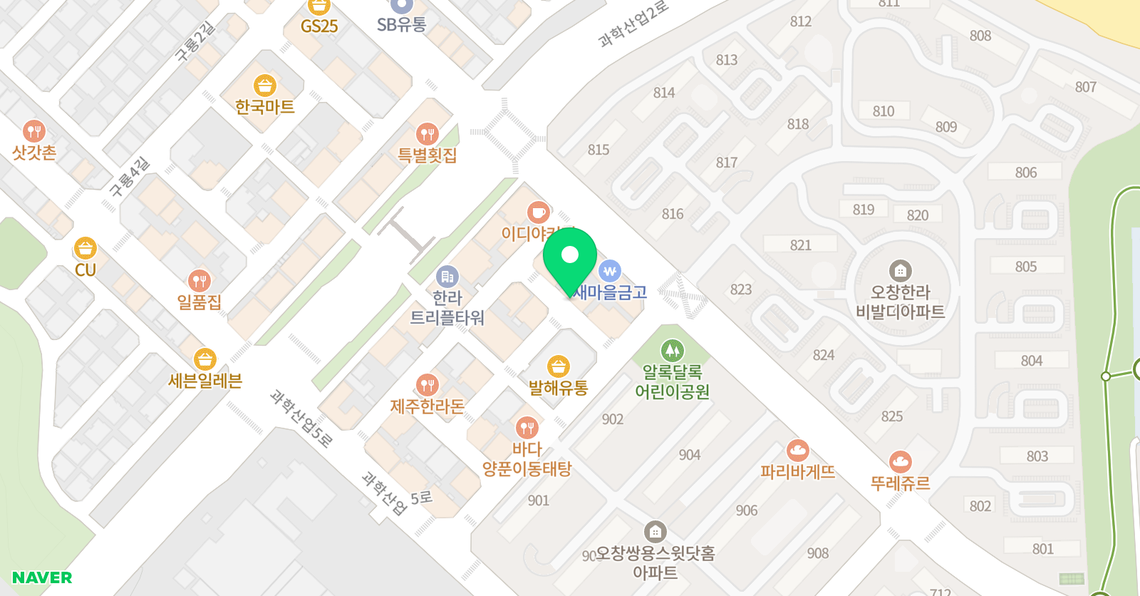 플레이아트 미술학원 위치