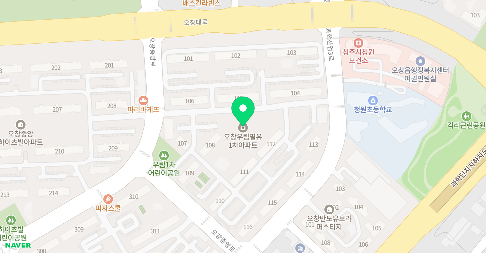 TWINKLE 학원 위치