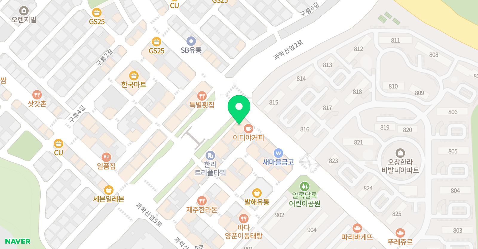 파머스 영어 오창캠퍼스 위치