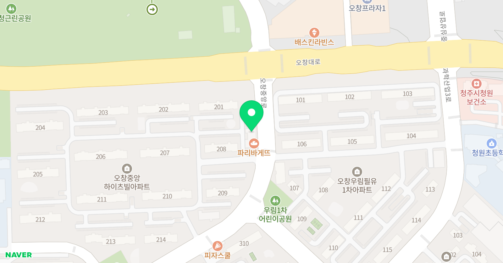 교원더퍼스트 학원 위치