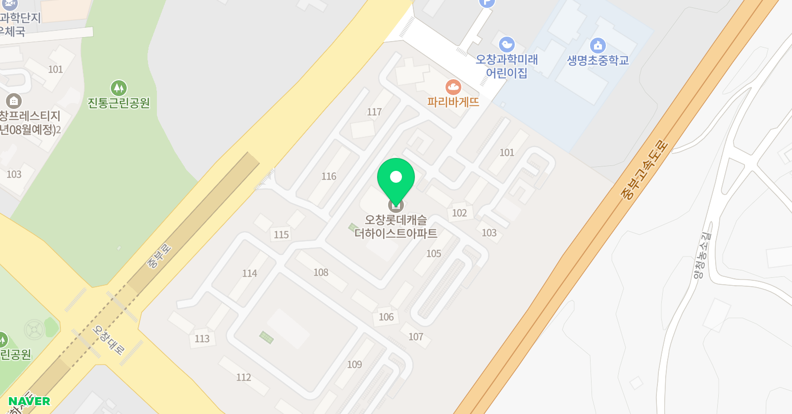 용인대가온태권도 위치