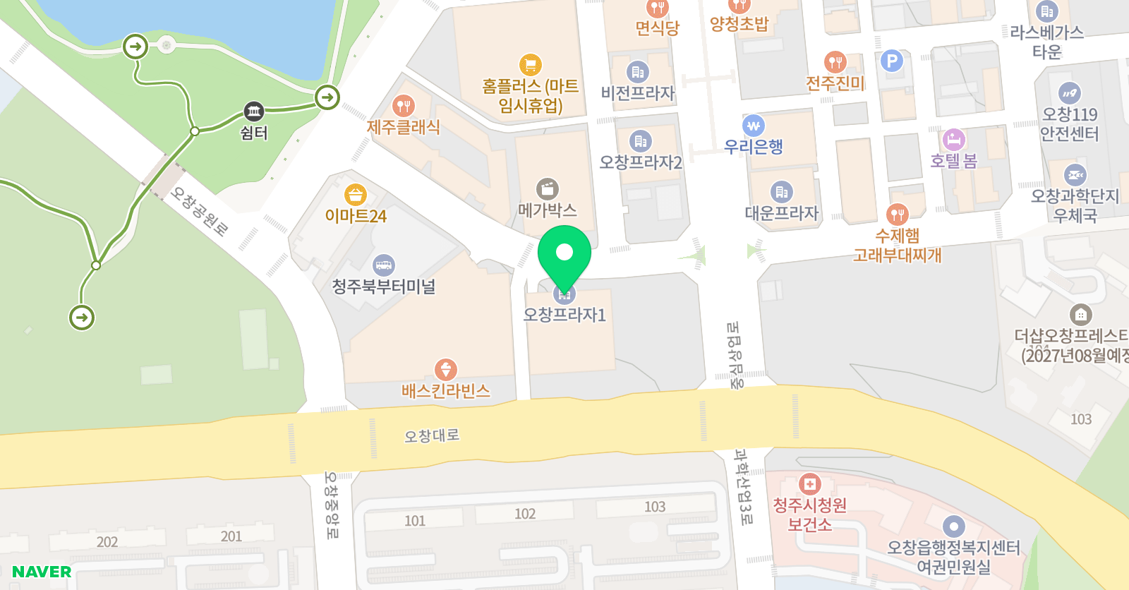 미르화실 미술학원 위치