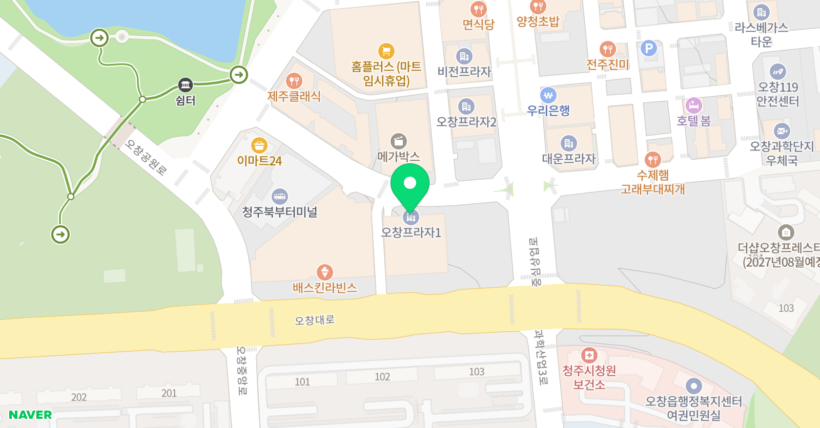 유원 학원 위치