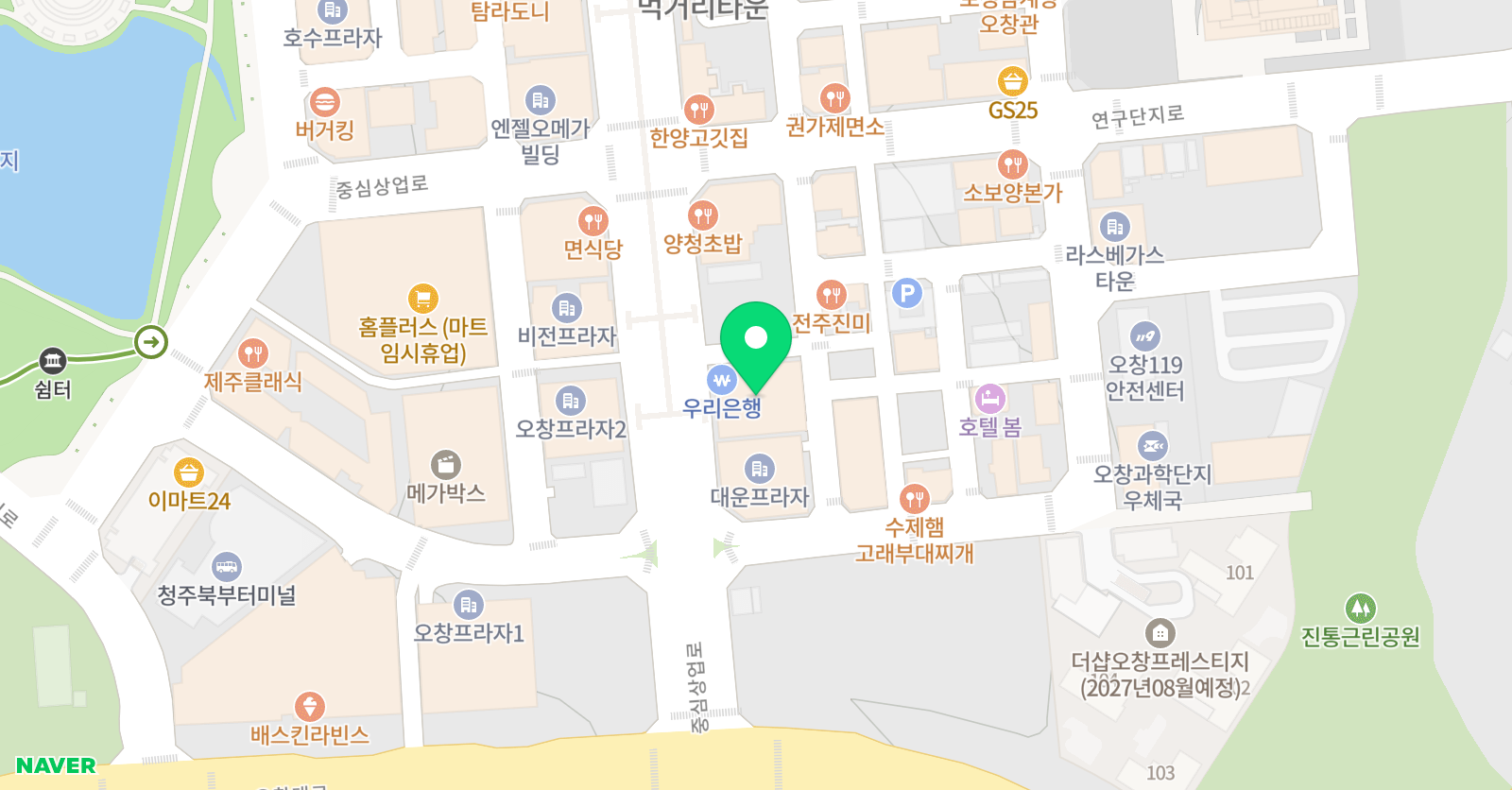 고려대박연정 태권도아카데미 위치